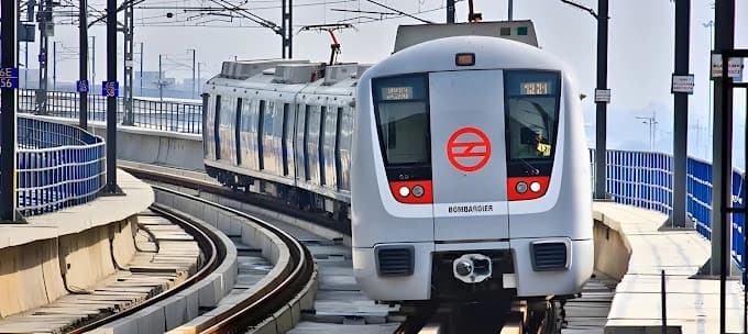 Anand Vihar Metro Station 4