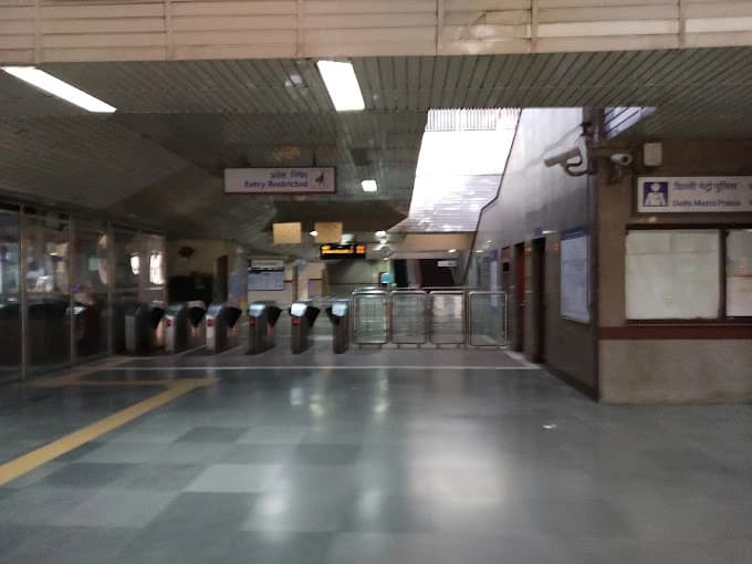 Ashok Park Main Metro Station 2