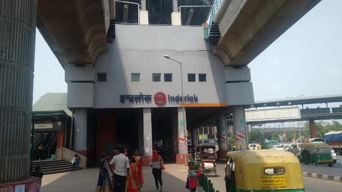 Inderlok Metro Station 3