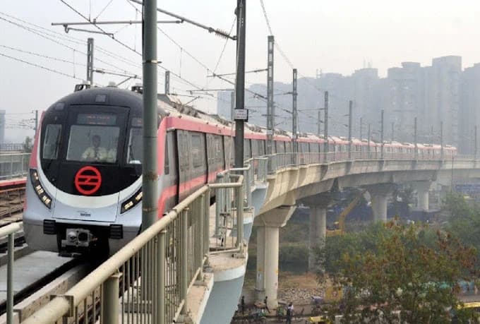 Maujpur-Babarpur Metro Station 1