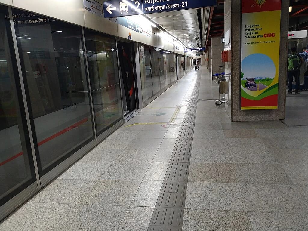 New Delhi Metro Station 4