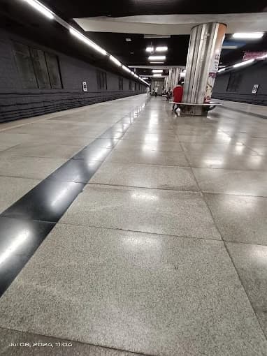 Aiims Metro Station Delhi 1