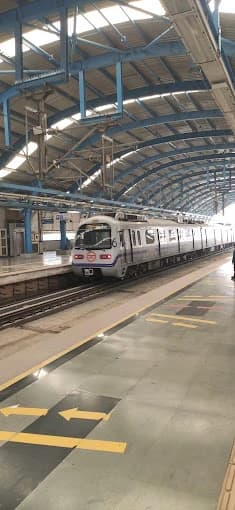 Badkhal Mor Metro Station 3