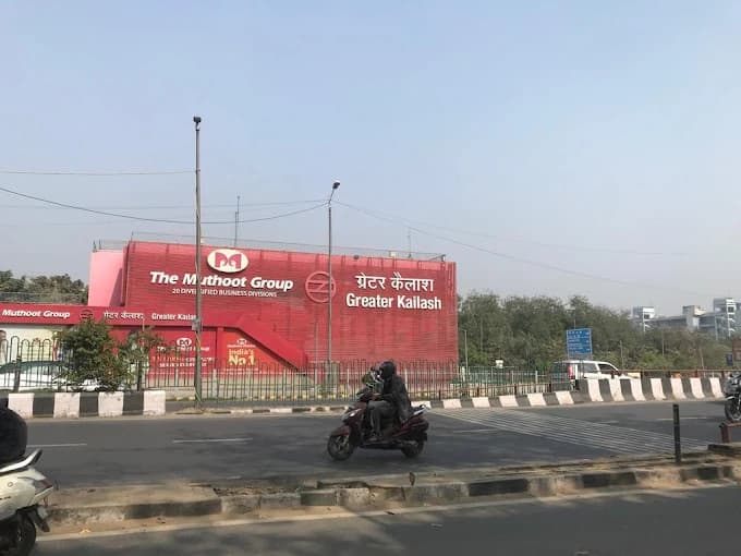 Greater Kailash Delhi Metro Station 3