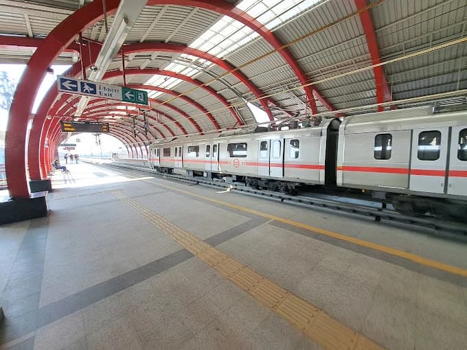 Jhil Mil Delhi Metro Station 1