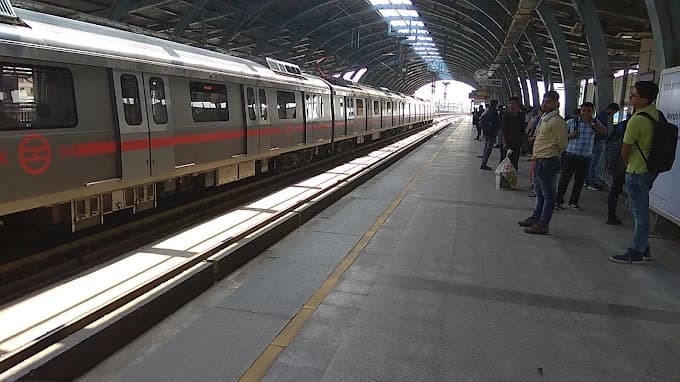 Jhil Mil Delhi Metro Station 2