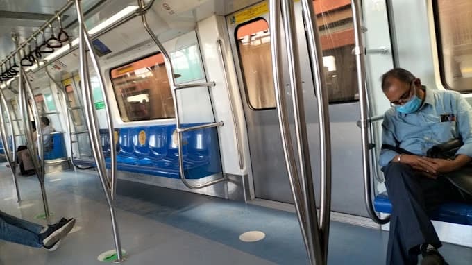 Johri Enclave Delhi Metro Station 4