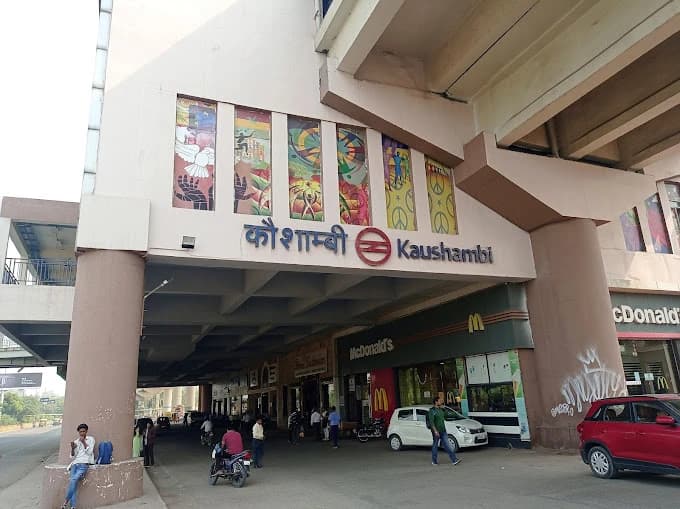 Kaushambi Delhi Metro Station 1