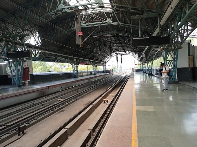 Keshav Puram Delhi Metro Station 1