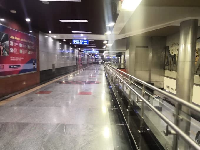 Khan Market Delhi Metro Station 1