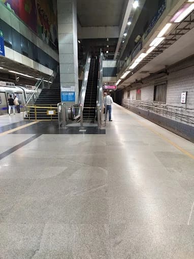 Khan Market Delhi Metro Station 2