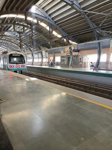 Maharaja Surajmal Stadium Delhi Metro Station 4