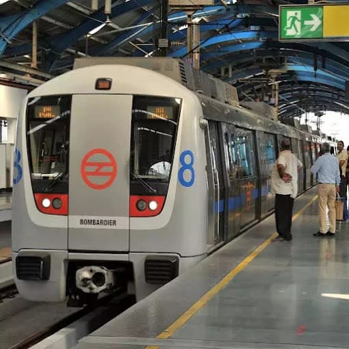 Maharaja Surajmal Stadium Delhi Metro Station 1