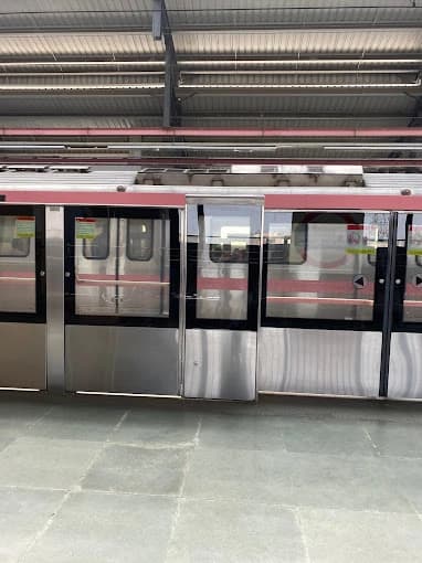 Mandawali - West Vinod Nagar Delhi Metro Station 4
