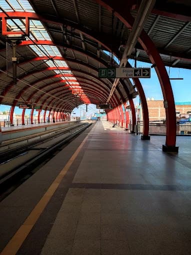 Mansarovar Park Delhi Metro Station 4