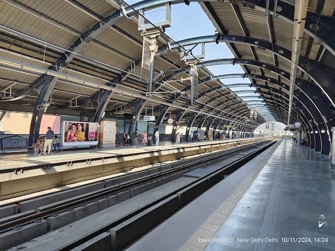 Uttam Nagar West Delhi Metro Station 4