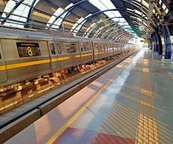 Model Town Delhi Metro Station 4