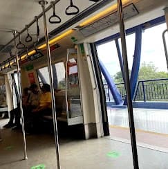 Model Town Delhi Metro Station 1