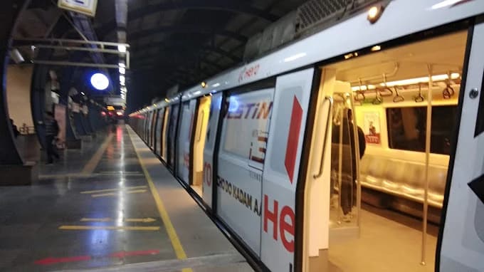 Rohini Sector 18-19 Delhi Metro Station 4