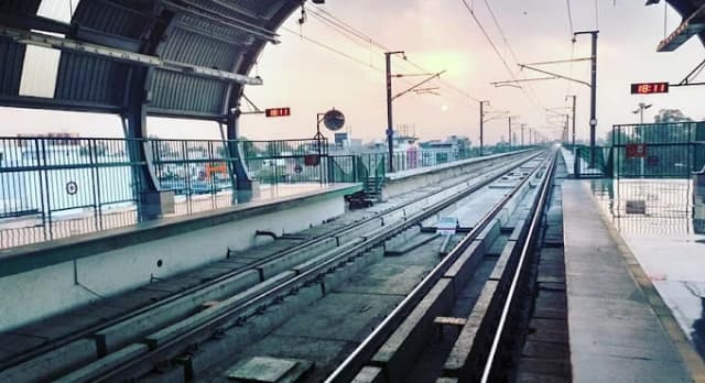 Shivaji Park Delhi Metro Station thumb 1