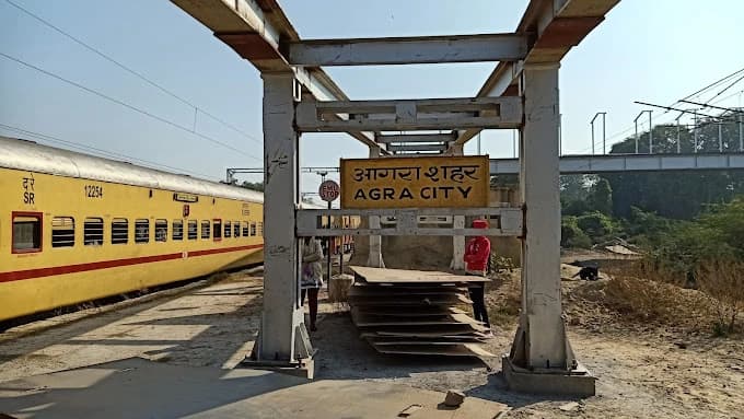 Agra City Railway Station 3