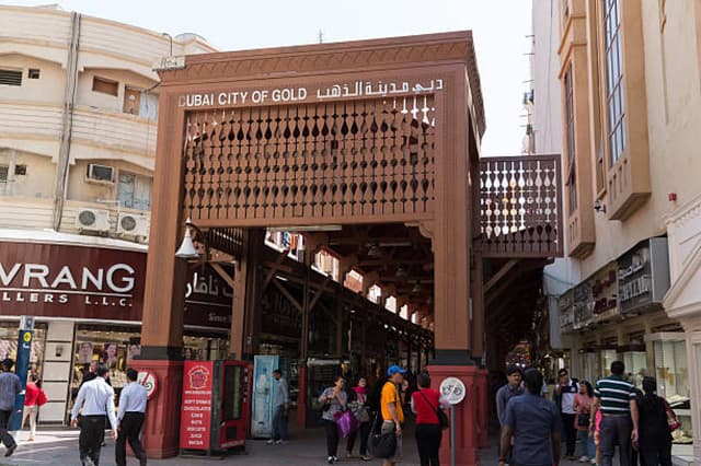 The Dubai Gold Souk