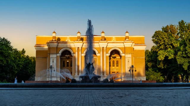 The Alisher Navoiy Theatre Tashkent, Uzbekistan