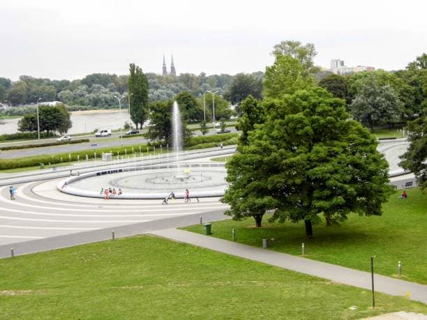 The Multimedialny Park Fontann Warsaw