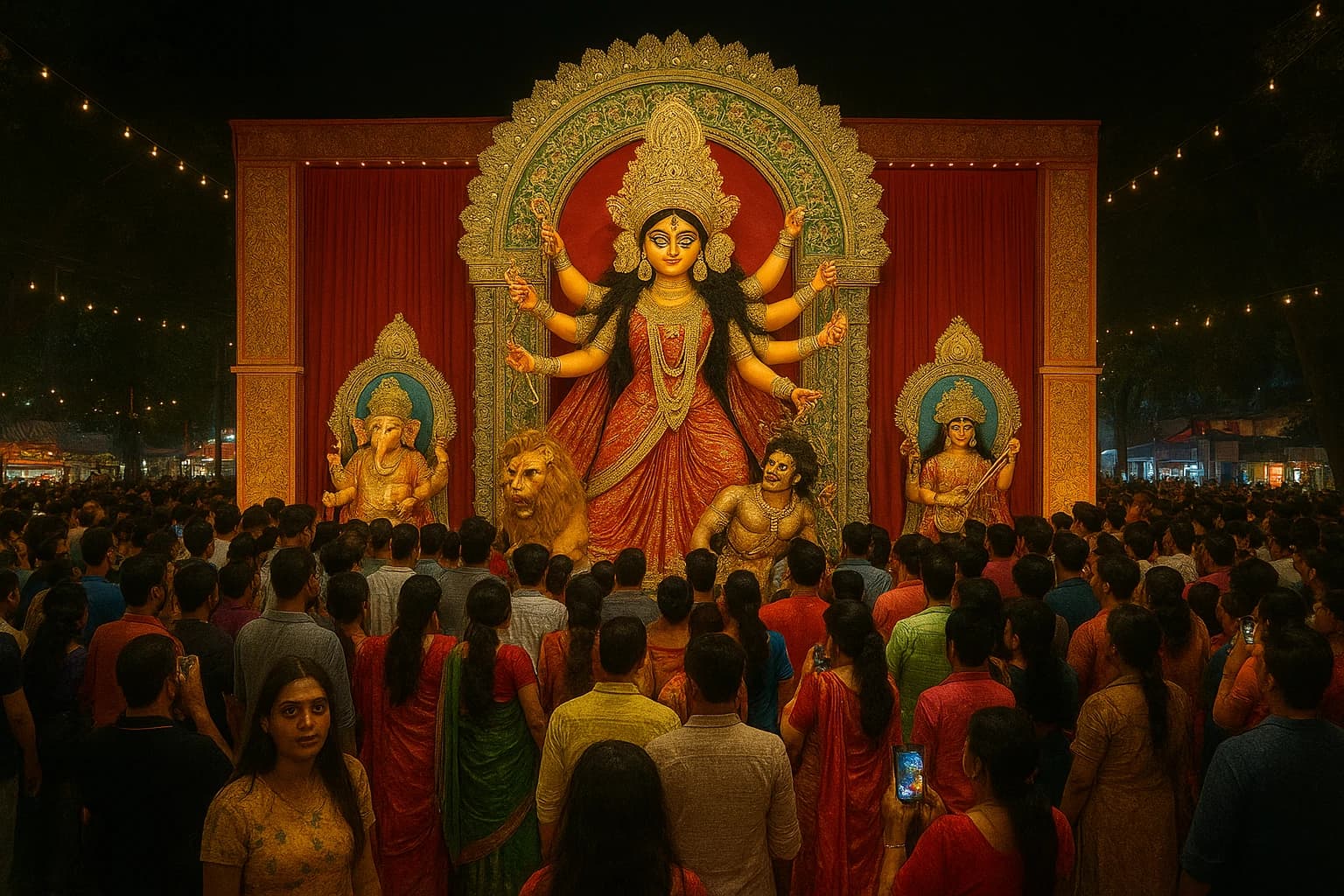 Durga Puja Celebrations in Delhi