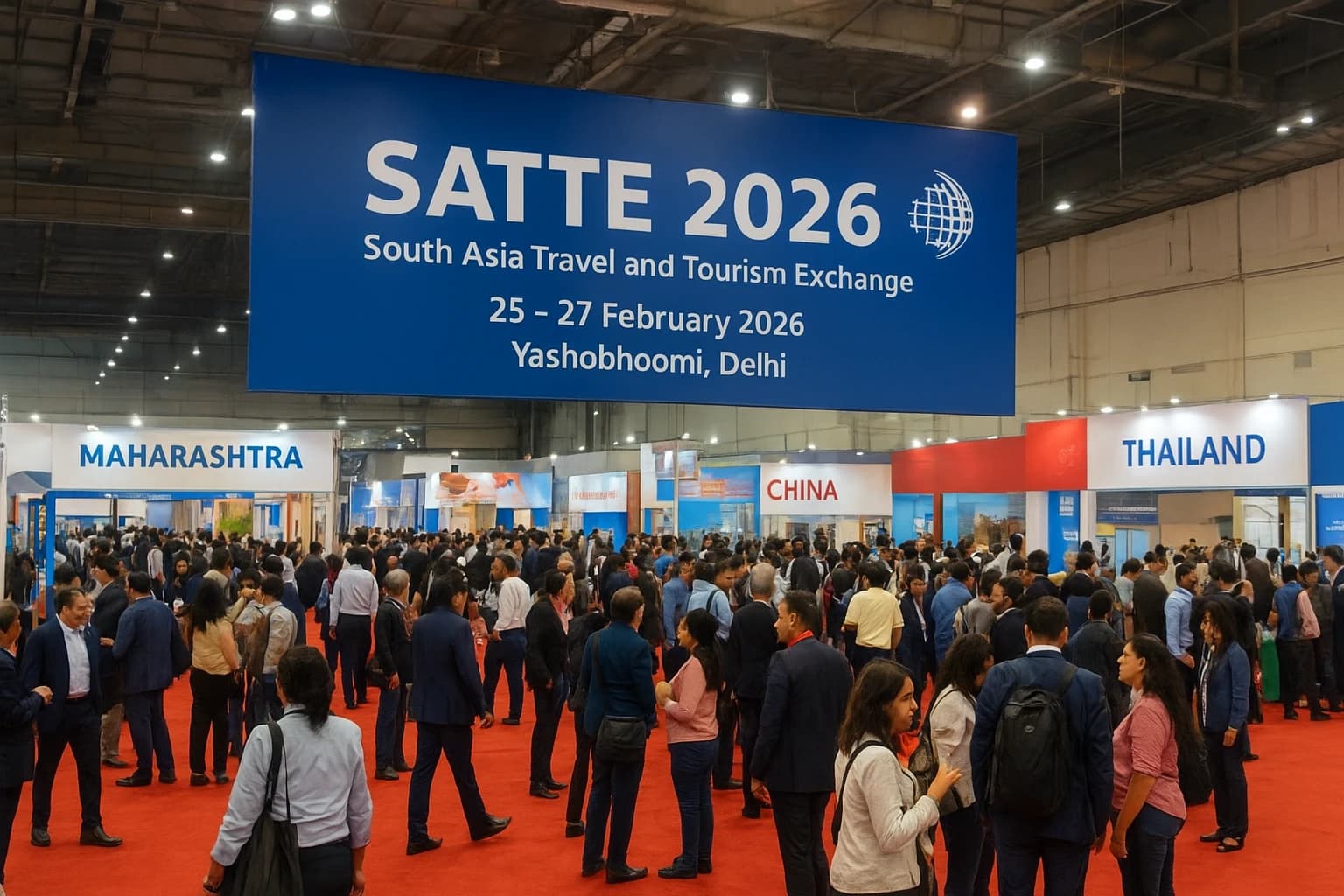 SATTE 2026 (South Asia Travel and Tourism Exchange) in Delhi