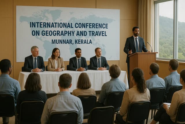 International Conference on Geography and Travel, Munnar, Kerala