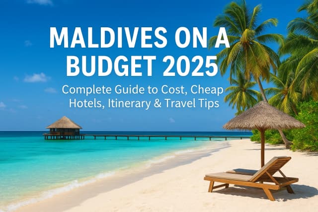 Maldives on a Budget 2025: Complete Guide to Cost, Cheap Hotels, Itinerary & Travel Tips