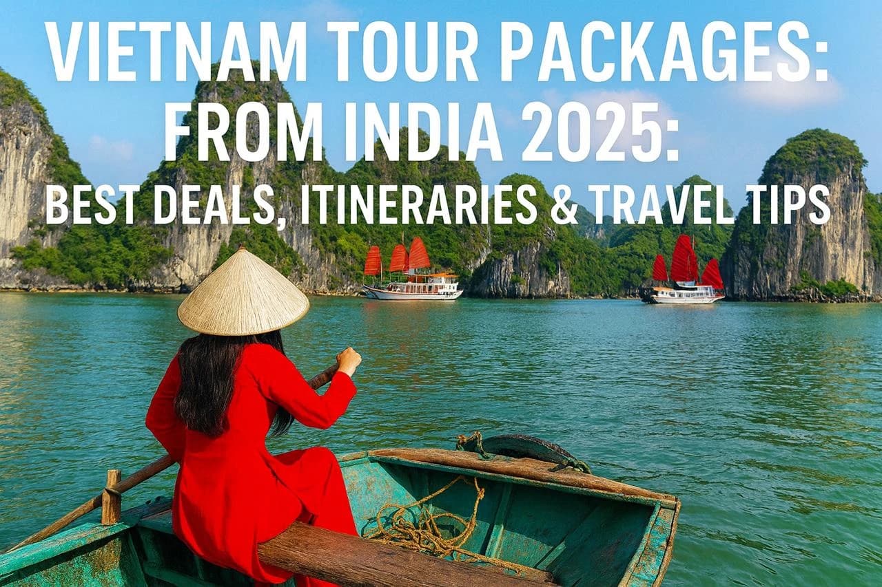 Vietnam Tour Packages from India 2025: Best Deals, Itineraries & Travel Tips