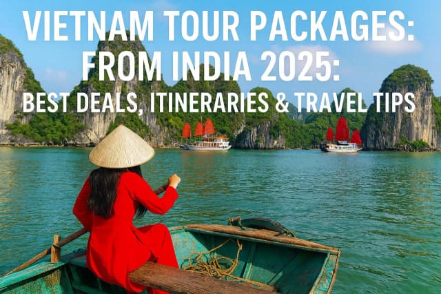 Vietnam Tour Packages from India 2025: Best Deals, Itineraries & Travel Tips