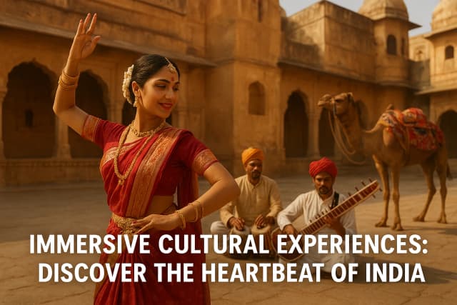 Immersive Cultural Experiences: Discover the Heartbeat of India