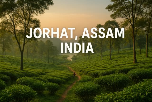 Jorhat, Assam India – Tea Gardens and Travel Destination