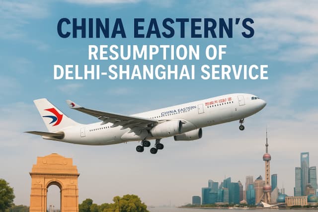 Delhi to Shanghai Direct: China Eastern’s New Flight Link for Travellers