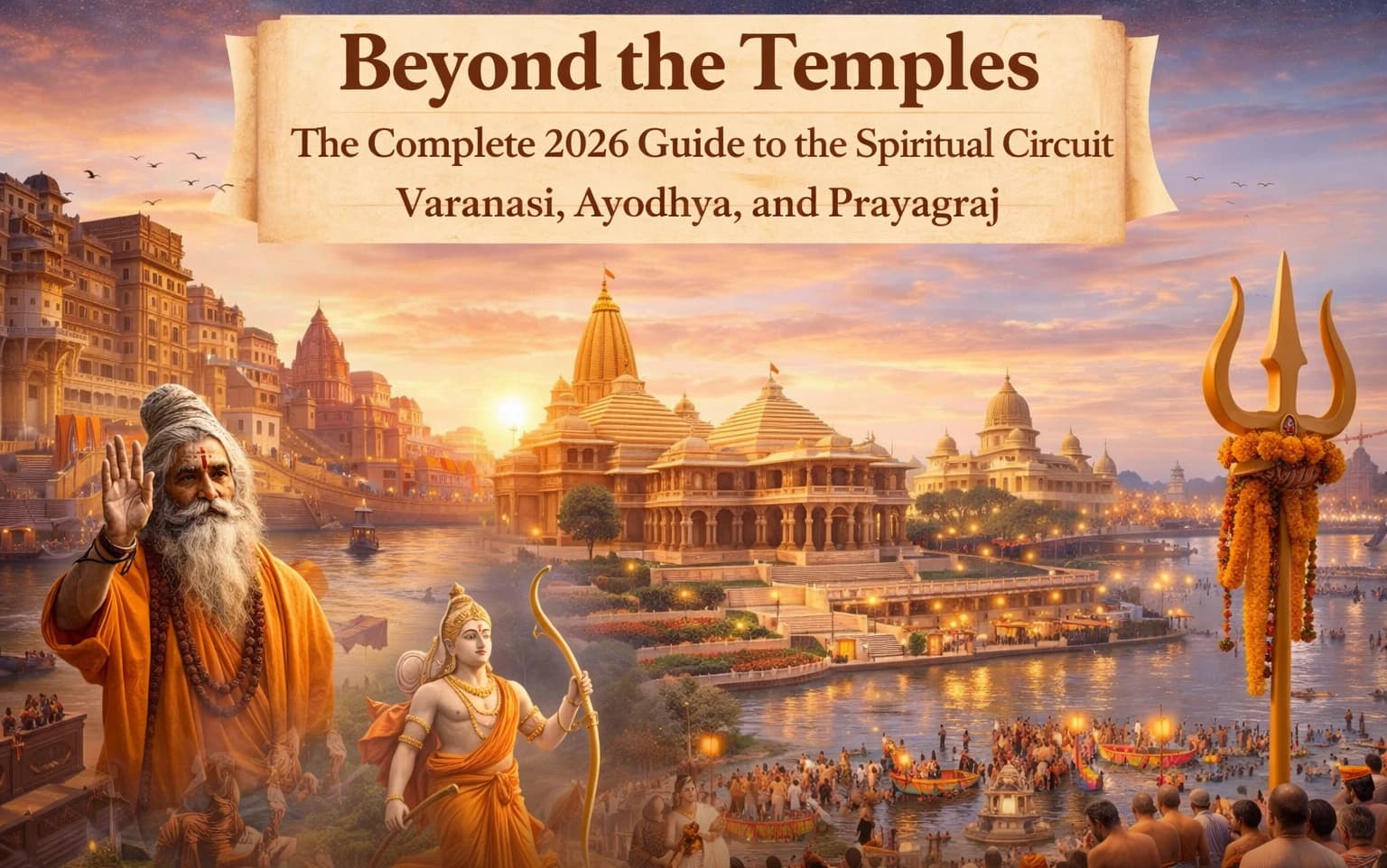 Beyond the Temples: The Complete 2026 Guide to the Spiritual Circuit (Varanasi, Ayodhya, and Prayagraj)