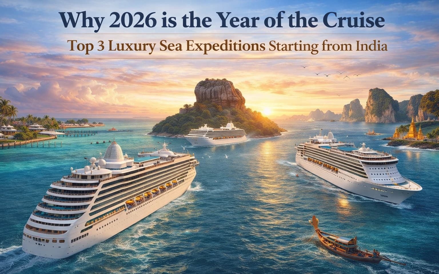 Why 2026 is the Year of the Cruise: Top 3 Luxury Sea Expeditions Starting from India